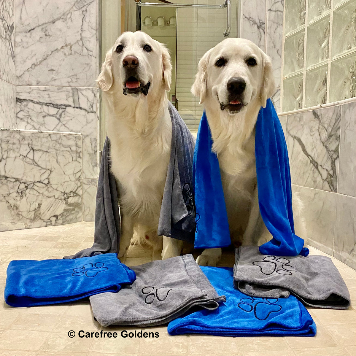 2 Super Absorbent Towels – Carefree Goldens