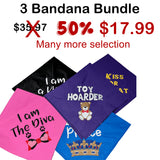 3 Bandana bundle 50% off