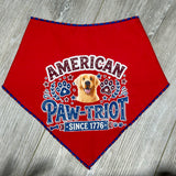 American Paw-Triot Bandana