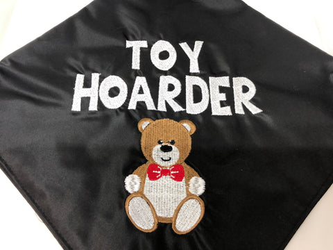 Toy Hoarder Embroidered Bandana Large