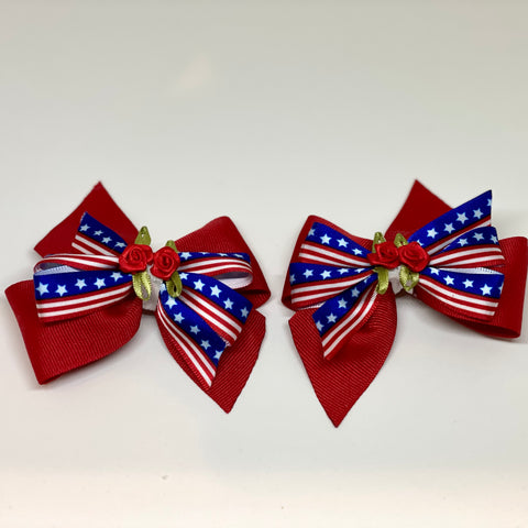 Flag Red Bows 7