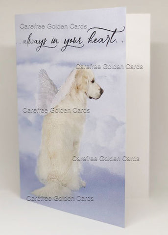 Sympathy Card with Wings