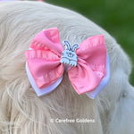 White and Pink Easter Bows 21