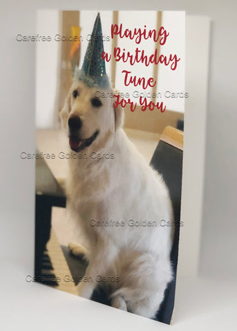 Birthday Card Playing A Birthday Tune